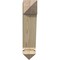 Ekena Millwork Traditional Arts & Crafts Rough Sawn Bracket, Douglas Fir, 4"W x 14"D x 18"H BKT04X14X18TRA03RDF - alternate 4